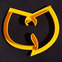 Small Wu-Tang Cookie Cutter 3D Printing 536
