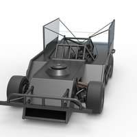 Outlaw Figure 8 Modified stock car 1:25 - Thumbnail 5