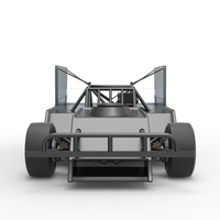 Outlaw Figure 8 Modified stock car 1:25 - Thumbnail 7