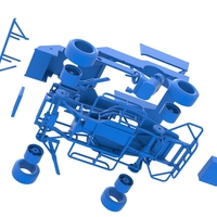 Outlaw Figure 8 Modified stock car 1:25 - Thumbnail 19