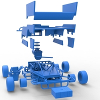 Outlaw Figure 8 Modified stock car 1:25 - Thumbnail 25