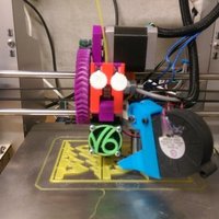 E3D v6 Extruder for Flexi filament + proximity sensor  - Thumbnail 5