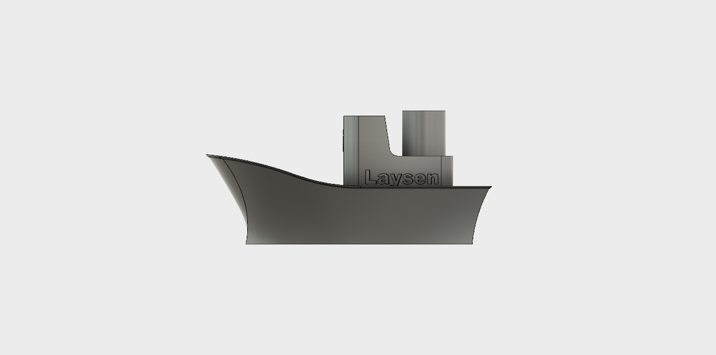 Laysen's Toy Boat 3D Print 53641