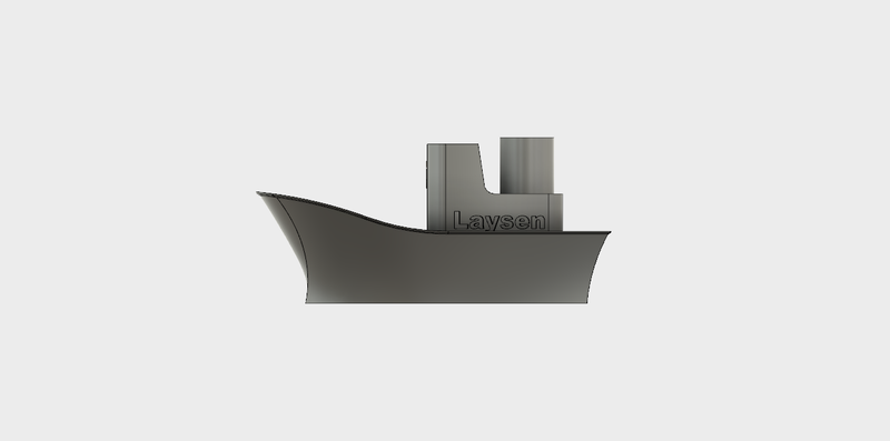 Laysen's Toy Boat