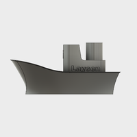 Small Laysen's Toy Boat 3D Printing 53641