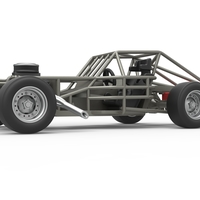 Outlaw Figure 8 Modified stock car Base 1:25 - Thumbnail 2