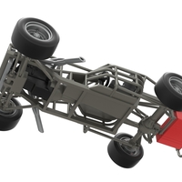 Outlaw Figure 8 Modified stock car Base 1:25 - Thumbnail 3