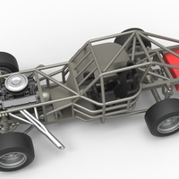 Outlaw Figure 8 Modified stock car Base 1:25 - Thumbnail 4