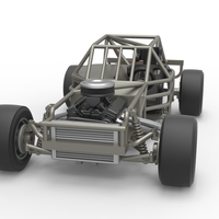 Outlaw Figure 8 Modified stock car Base 1:25 - Thumbnail 5