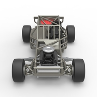 Outlaw Figure 8 Modified stock car Base 1:25 - Thumbnail 8