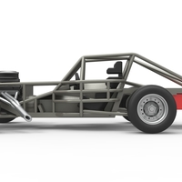 Outlaw Figure 8 Modified stock car Base 1:25 - Thumbnail 9