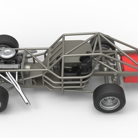 Outlaw Figure 8 Modified stock car Base 1:25 - Thumbnail 10