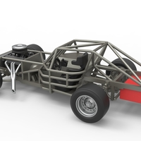 Outlaw Figure 8 Modified stock car Base 1:25 - Thumbnail 12