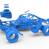 Outlaw Figure 8 Modified stock car Base 1:25 - Thumbnail 18