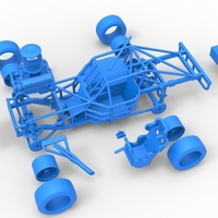 Outlaw Figure 8 Modified stock car Base 1:25 - Thumbnail 19