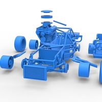 Outlaw Figure 8 Modified stock car Base 1:25 - Thumbnail 21