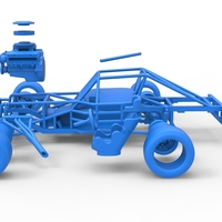 Outlaw Figure 8 Modified stock car Base 1:25 - Thumbnail 22