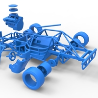 Outlaw Figure 8 Modified stock car Base 1:25 - Thumbnail 24