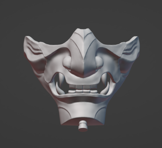 Ninja Ghost Mask 3D Print 536462