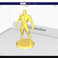 Muscular Male Anatomy Figurine - Thumbnail 2