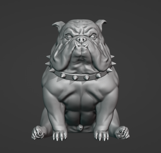 Mad Bulldog 3D Print 536489