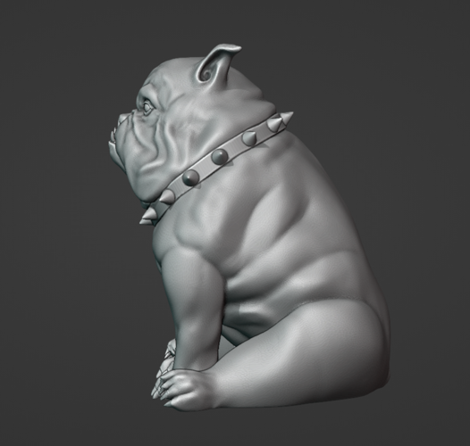 Mad Bulldog 3D Print 536490