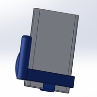 Small Holder for Kindle 3D Printing 53651