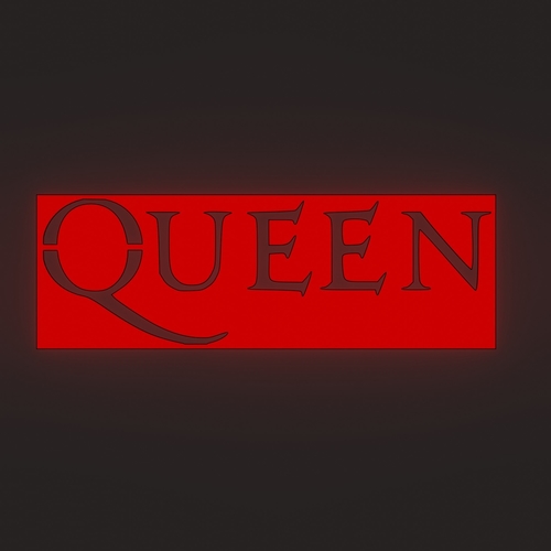 3D Printed QUEEN STENCIL by FJV3d | Pinshape