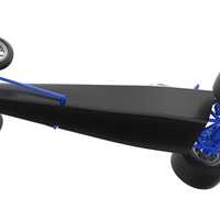 Dragster with twin Turbo drag axle 1:25 - Thumbnail 2