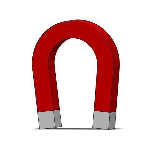 Magnet shaped key holder 3D Print 53694