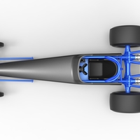 Dragster with twin Turbo drag axle 1:25 - Thumbnail 10