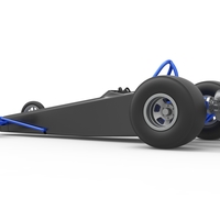 Dragster with twin Turbo drag axle 1:25 - Thumbnail 12