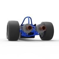 Dragster with twin Turbo drag axle 1:25 - Thumbnail 14