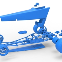 Dragster with twin Turbo drag axle 1:25 - Thumbnail 17