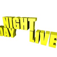 Small Saturday Night Live logo 01 3D Printing 53703