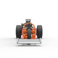 Rear engine old school three wheeled dragster 1:25 - Thumbnail 7