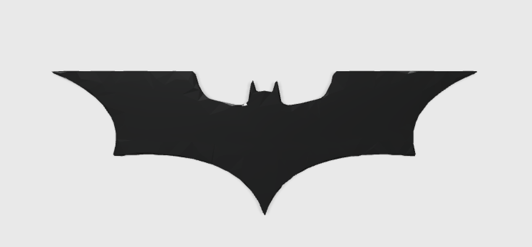 Batman - low poly  3D Print 53711