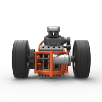 Rear engine old school three wheeled dragster 1:25 - Thumbnail 16