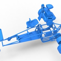 Rear engine old school three wheeled dragster 1:25 - Thumbnail 19