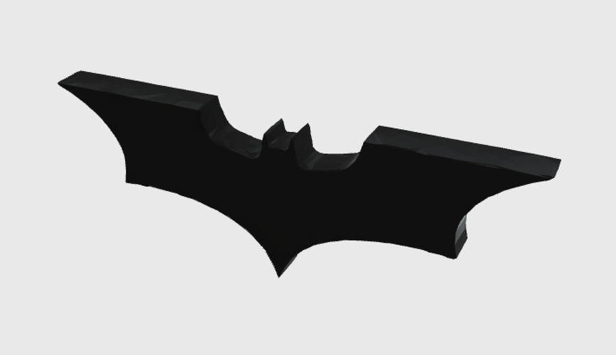 Batman - low poly  3D Print 53712