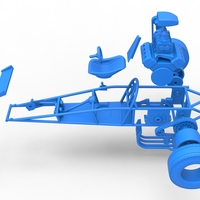 Rear engine old school three wheeled dragster 1:25 - Thumbnail 21