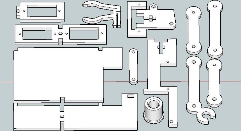 Plotclock 3mm 3D Print 53725