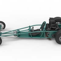 Rear engine old school dragster 1:25 - Thumbnail 9