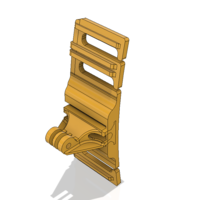 Small Go Pro Longjohn Wader Strap Mount 3D Printing 537329