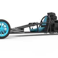 Rear engine old school dragster V2 Scale 1:25 - Thumbnail 2
