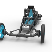 Rear engine old school dragster V2 Scale 1:25 - Thumbnail 5