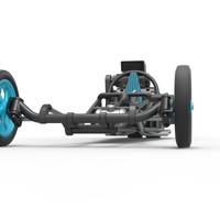 Rear engine old school dragster V2 Scale 1:25 - Thumbnail 6