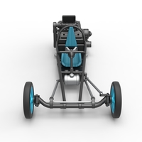 Rear engine old school dragster V2 Scale 1:25 - Thumbnail 8
