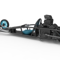 Rear engine old school dragster V2 Scale 1:25 - Thumbnail 12