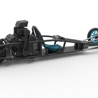 Rear engine old school dragster V2 Scale 1:25 - Thumbnail 18